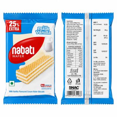 NABATI WAFER MILK VANILLA FLAVOUR 30g